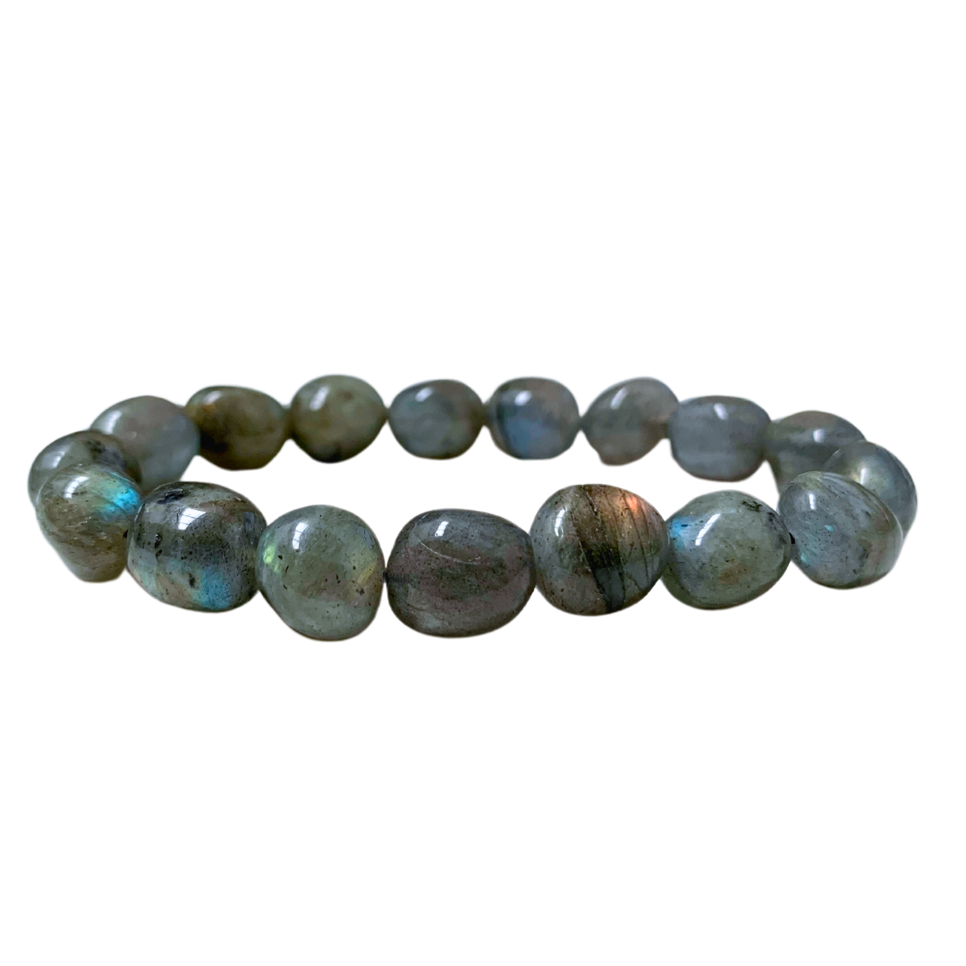 Labradorite AA Tumbled Stone Bracelet