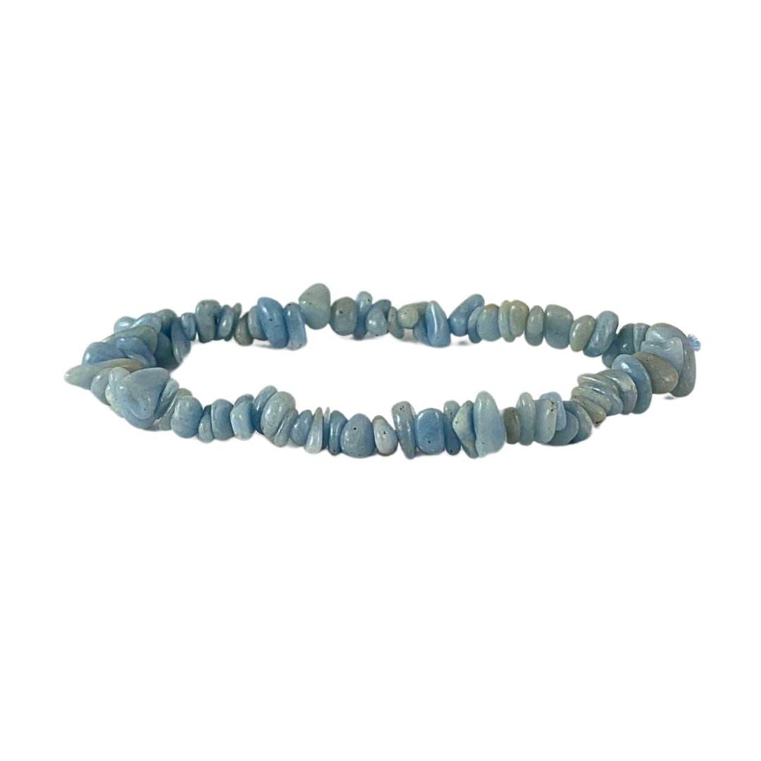 Angelite Chip Bracelet