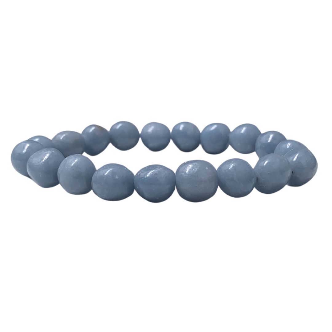 Angelite Tumbled Stone Bracelet