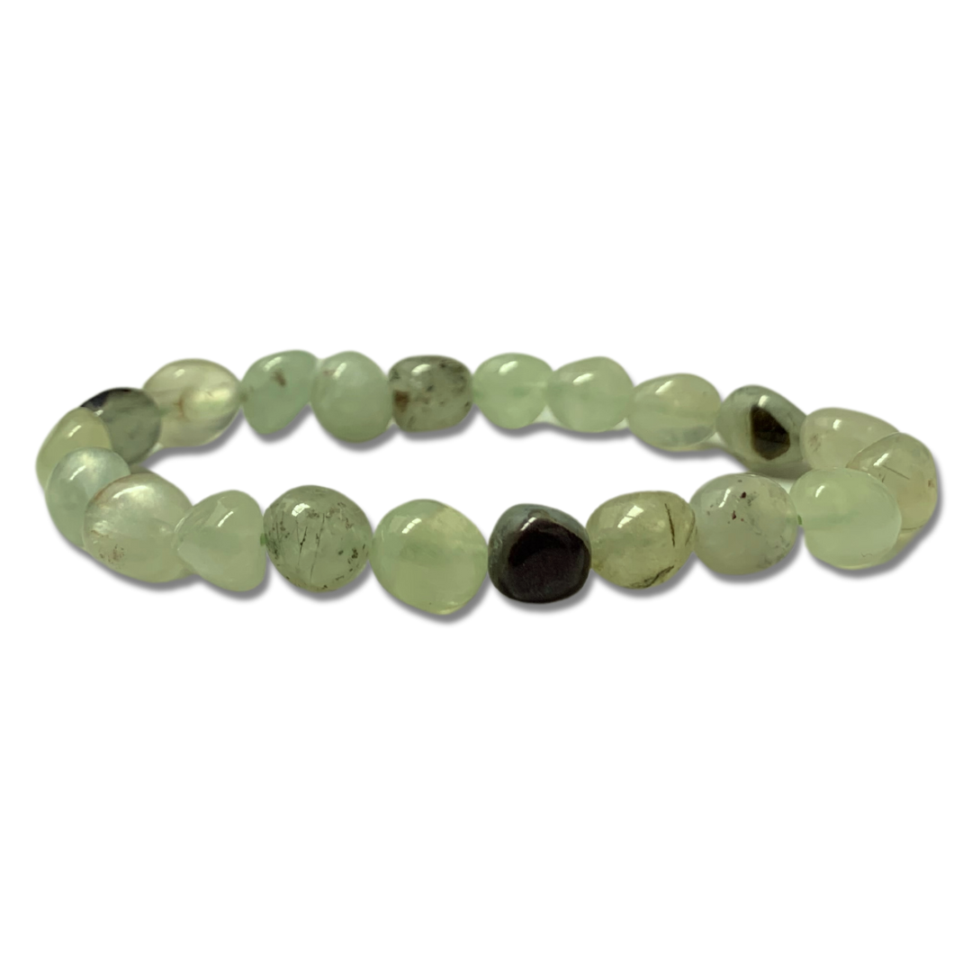 Prehnite, Australian Tumbled Stone Bracelet