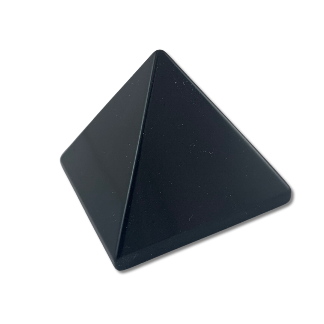 Black Obsidian Pyramid