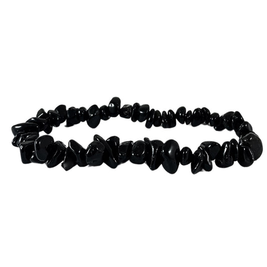 Black Tourmaline Chip Bracelet