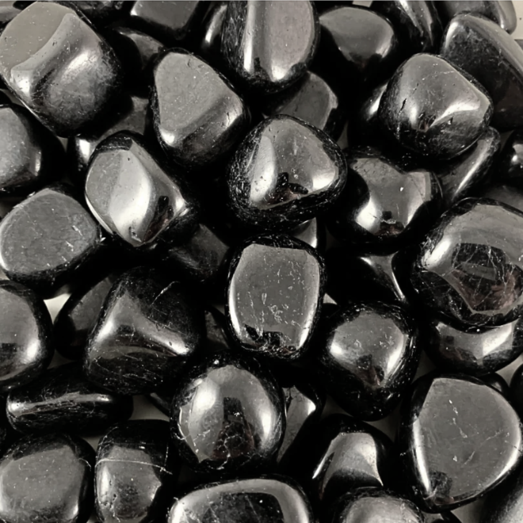 Tourmaline, Black Tumbled Stones