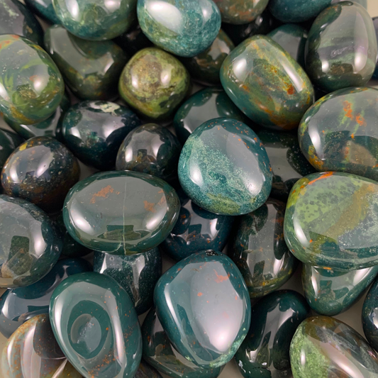 Bloodstone Tumbled Stones