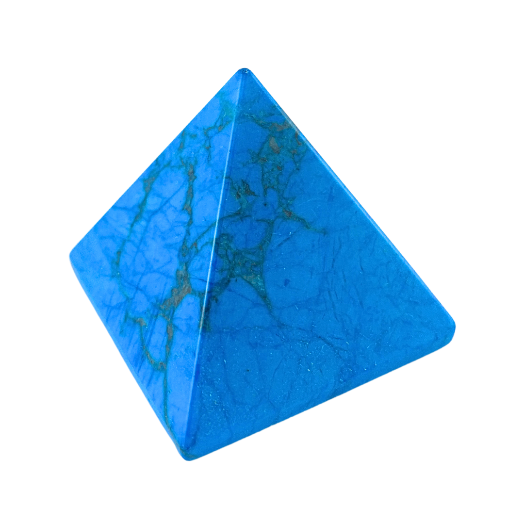 Blue Howlite Pyramid