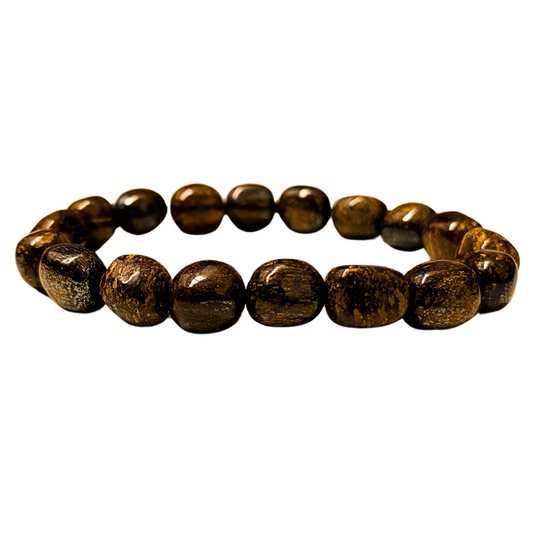 Bronzite Tumbled Stone Bracelet