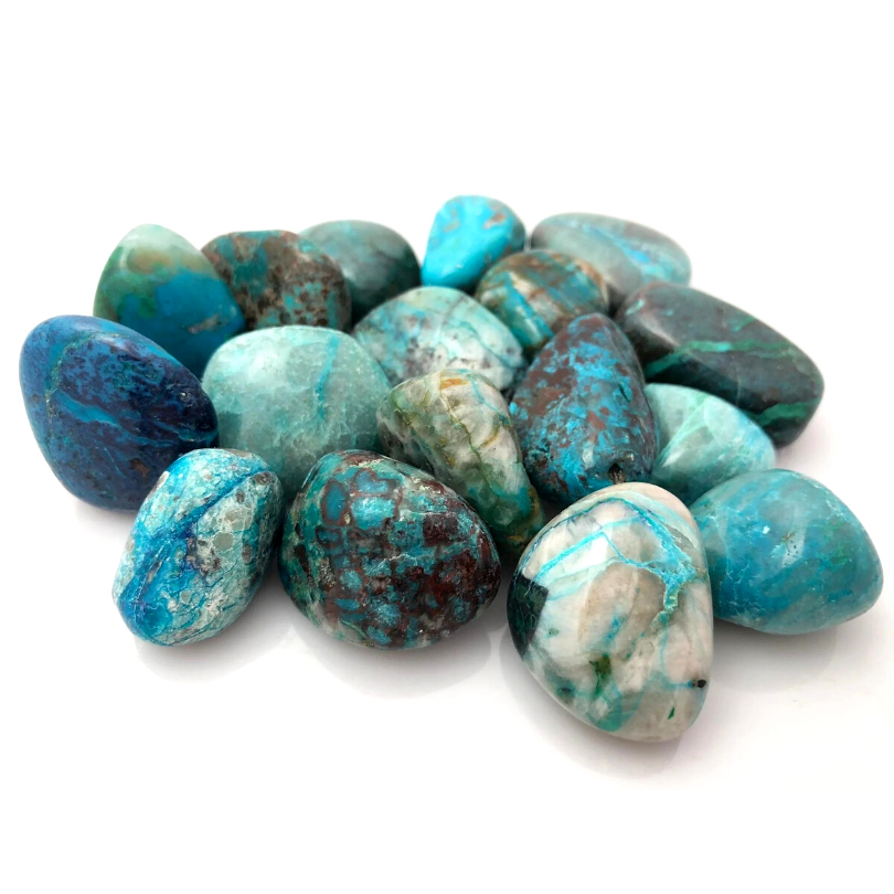 Chrysocolla Tumbled Stones