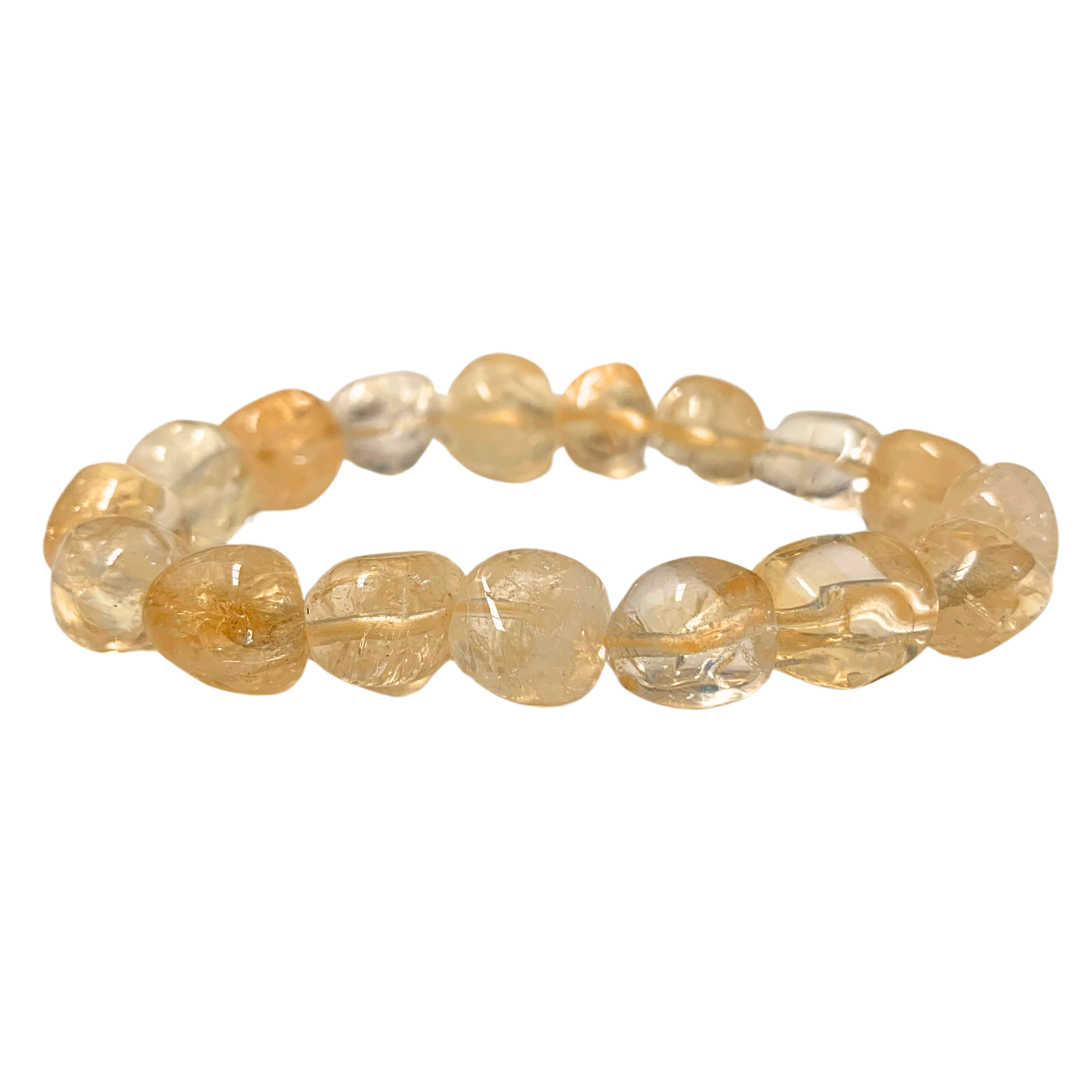 Citrine Tumbled Stone Bracelet