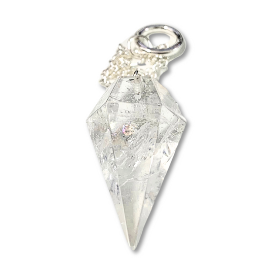 Clear Quartz Pendulum -AA