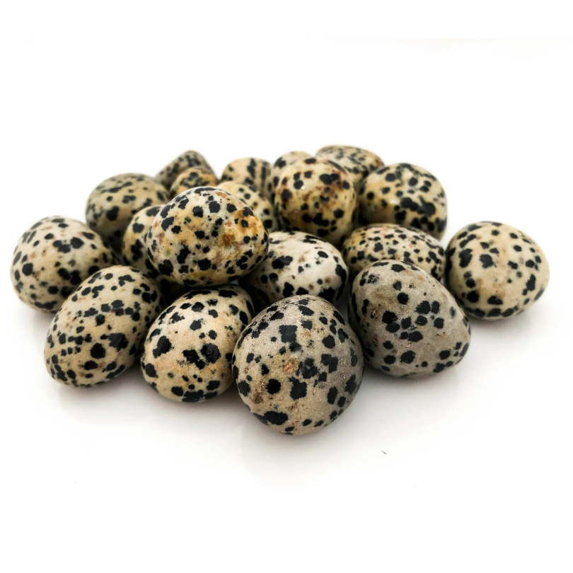 Jasper, Dalmation Tumbled Stones