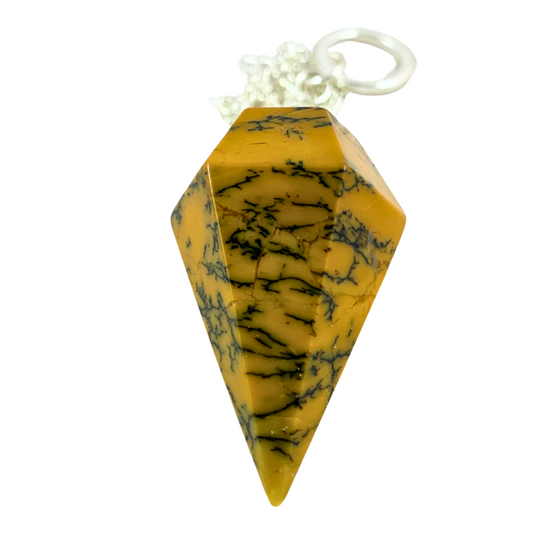 Dendritic Agate Pendulum