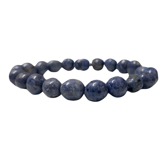 Dumortierite Tumbled Stone Bracelet