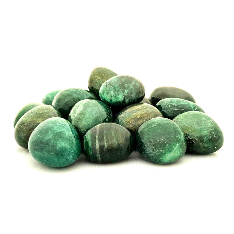 Fuchsite Tumbled Stones