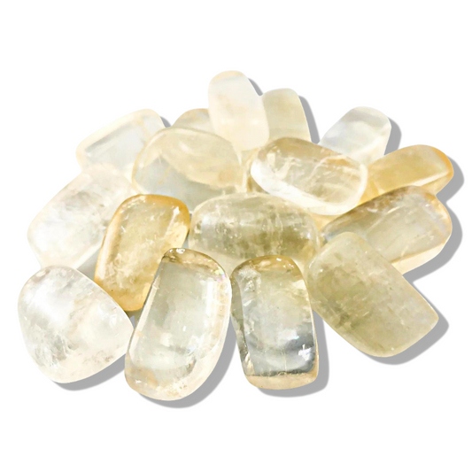 Calcite, Golden Tumbled Stones