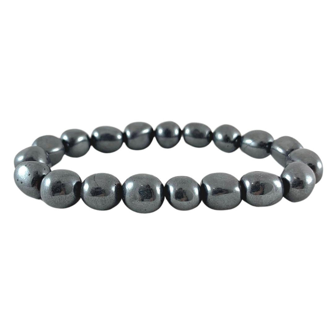 Hematite Tumbled Stone Bracelet