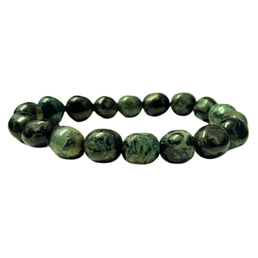 Kambaba Jasper Tumbled Stone Bracelet