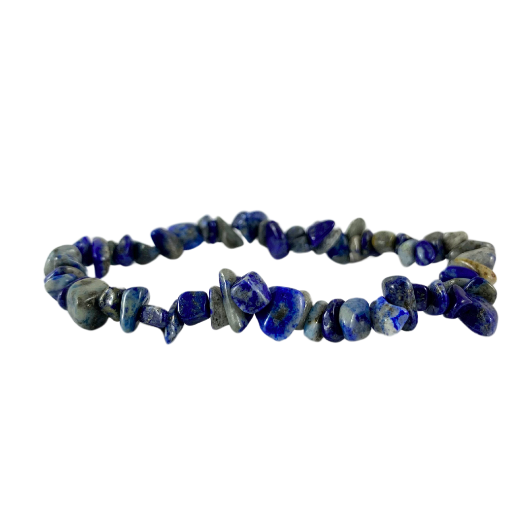 Lapis Chip Bracelet