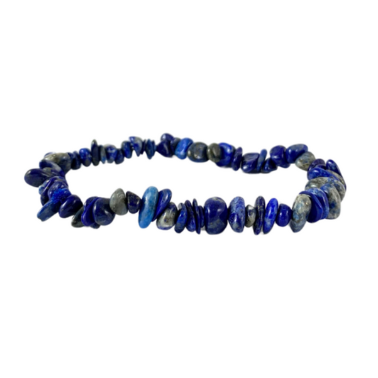 Lapis Chip Bracelet