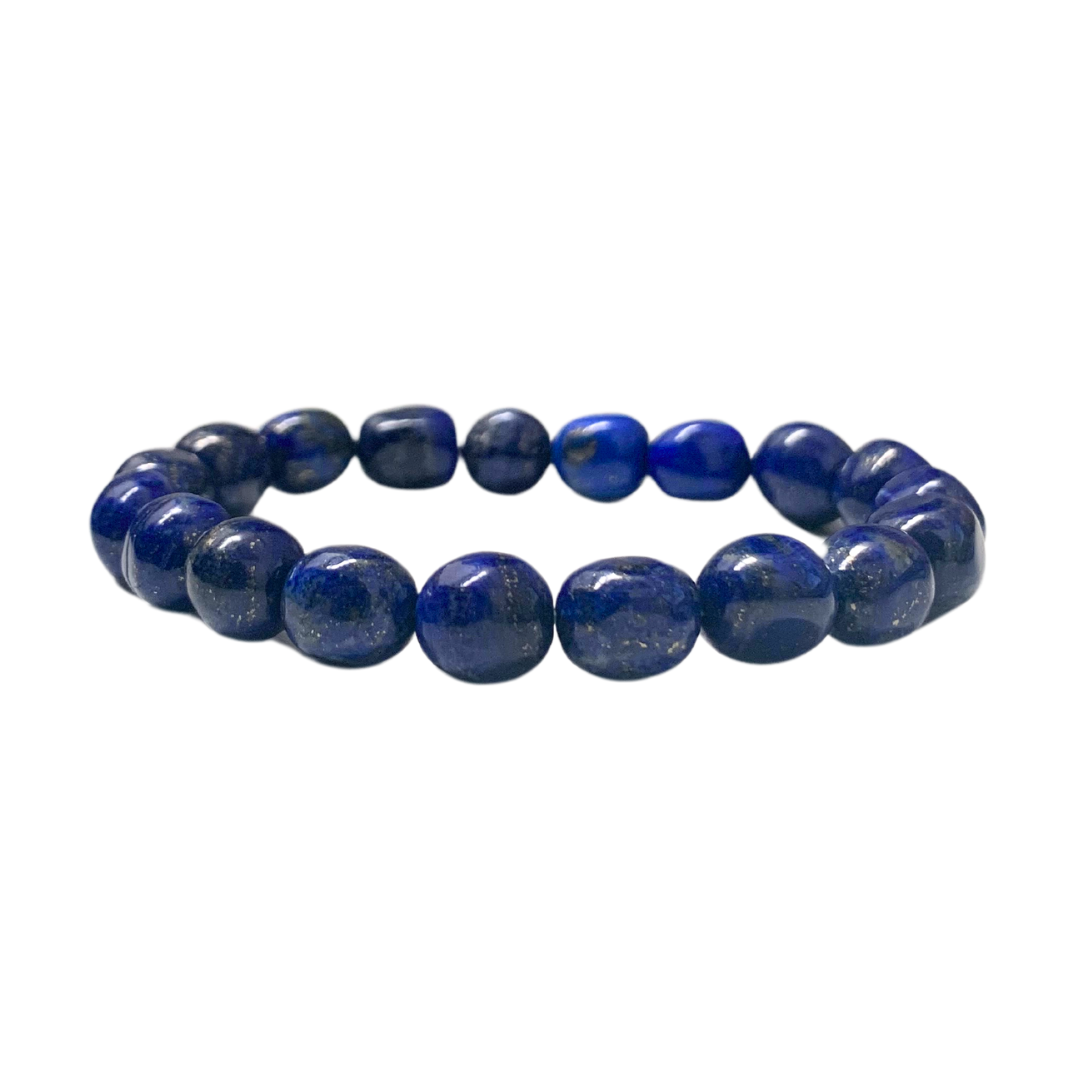 Lapis Lazuli Tumbled Stone Bracelet