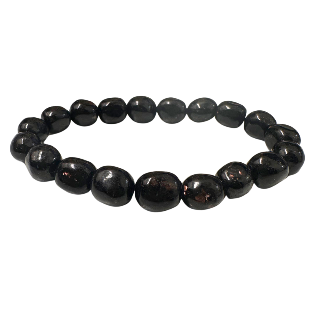 Nuummite Tumbled Stone Bracelet