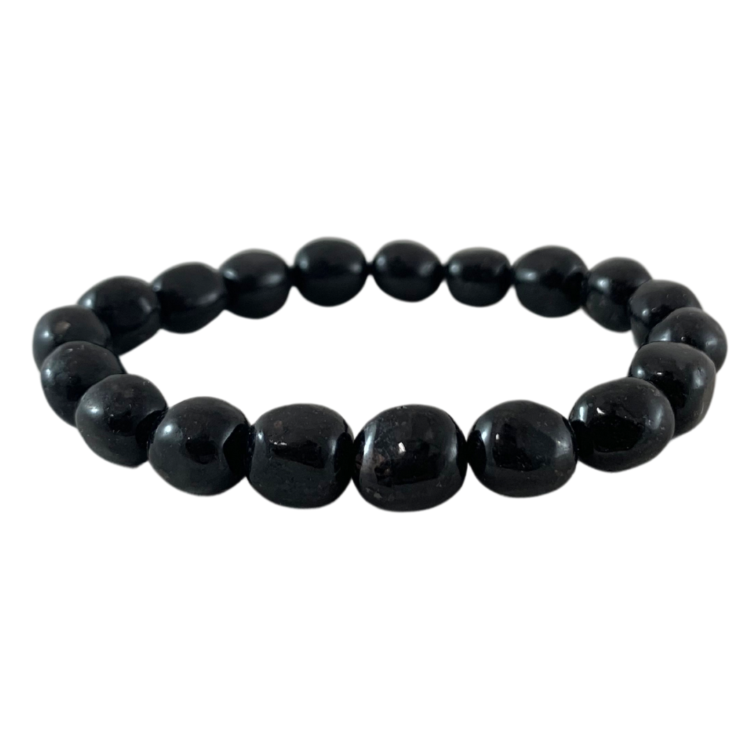 Onyx Tumbled Stone Bracelet