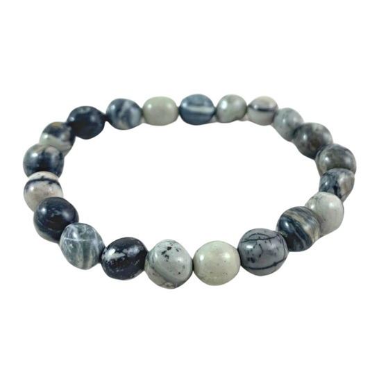 Picasso Jasper Tumbled Stone Bracelet