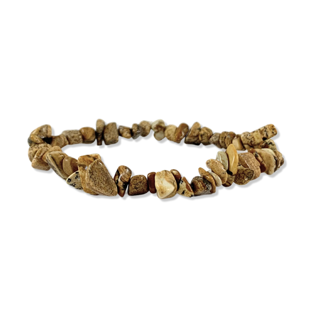 Picture Jasper Chip Bracelet