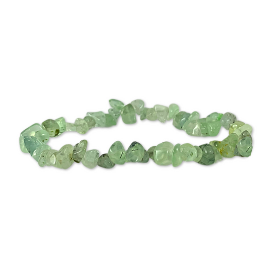 Prehnite Chip Bracelet