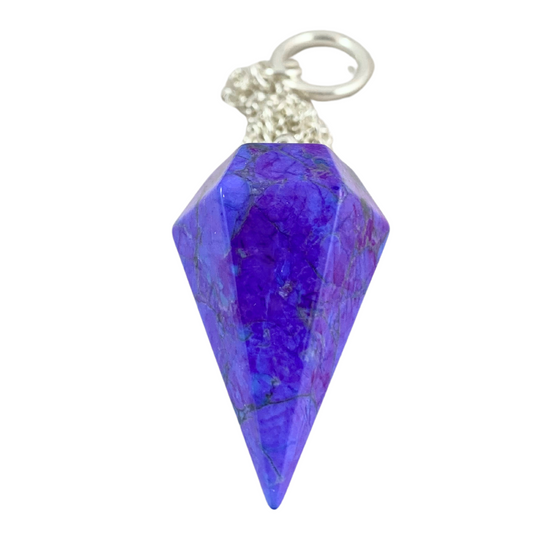 Purple Howlite Pendulum