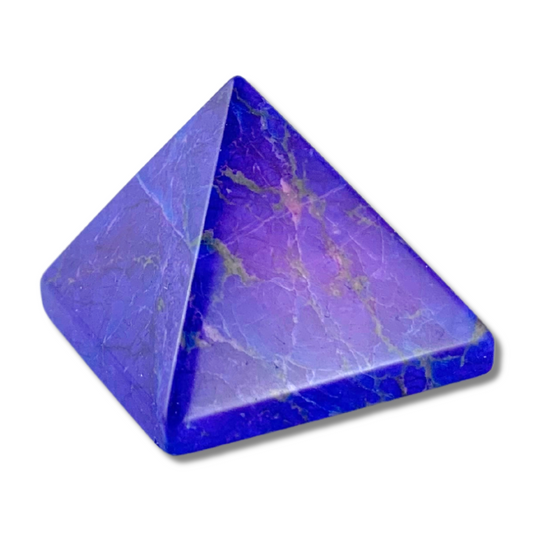 Purple Howlite Pyramid