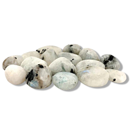 Rainbow Moonstone Tumbled Stones