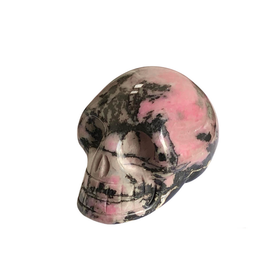 Rhodonite Skulls