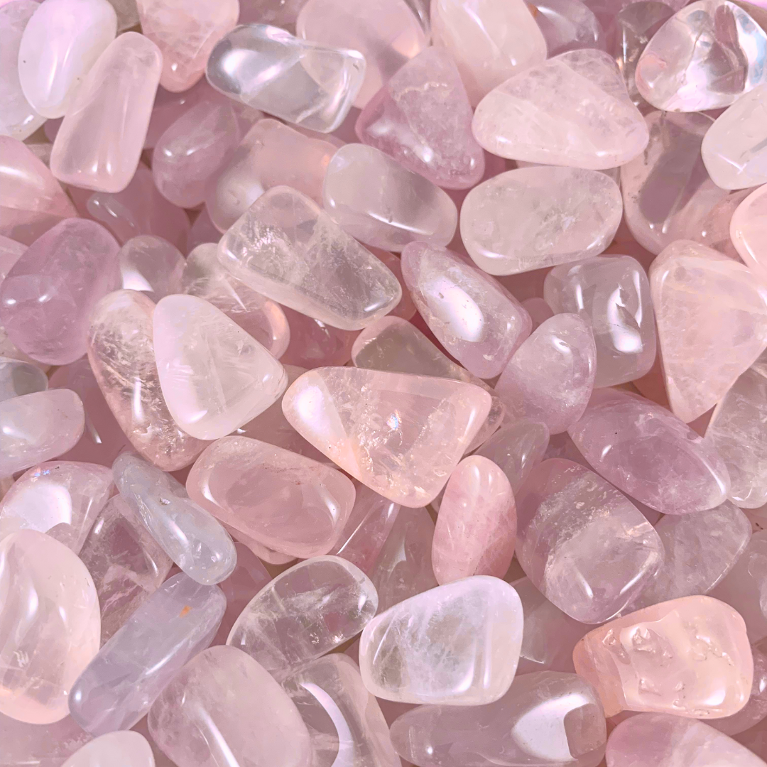 Rose Quartz Free Form Tumbled Stones