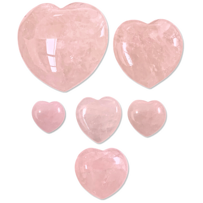 Rose Quartz Hearts