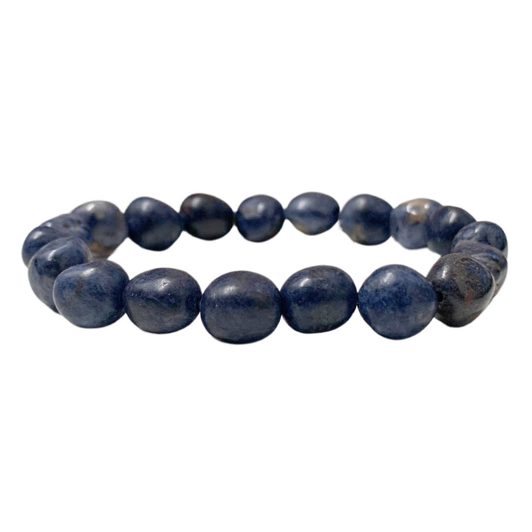 Sapphire Tumbled Stone Bracelet