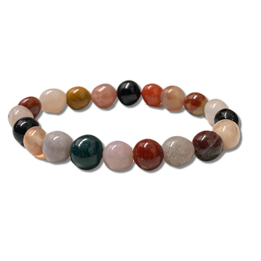 Sardonyx Tumbled Stone Bracelet