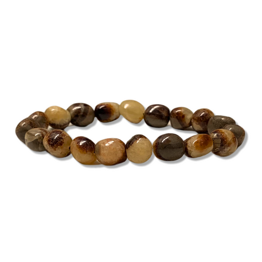 Septarian Tumbled Stone Bracelet