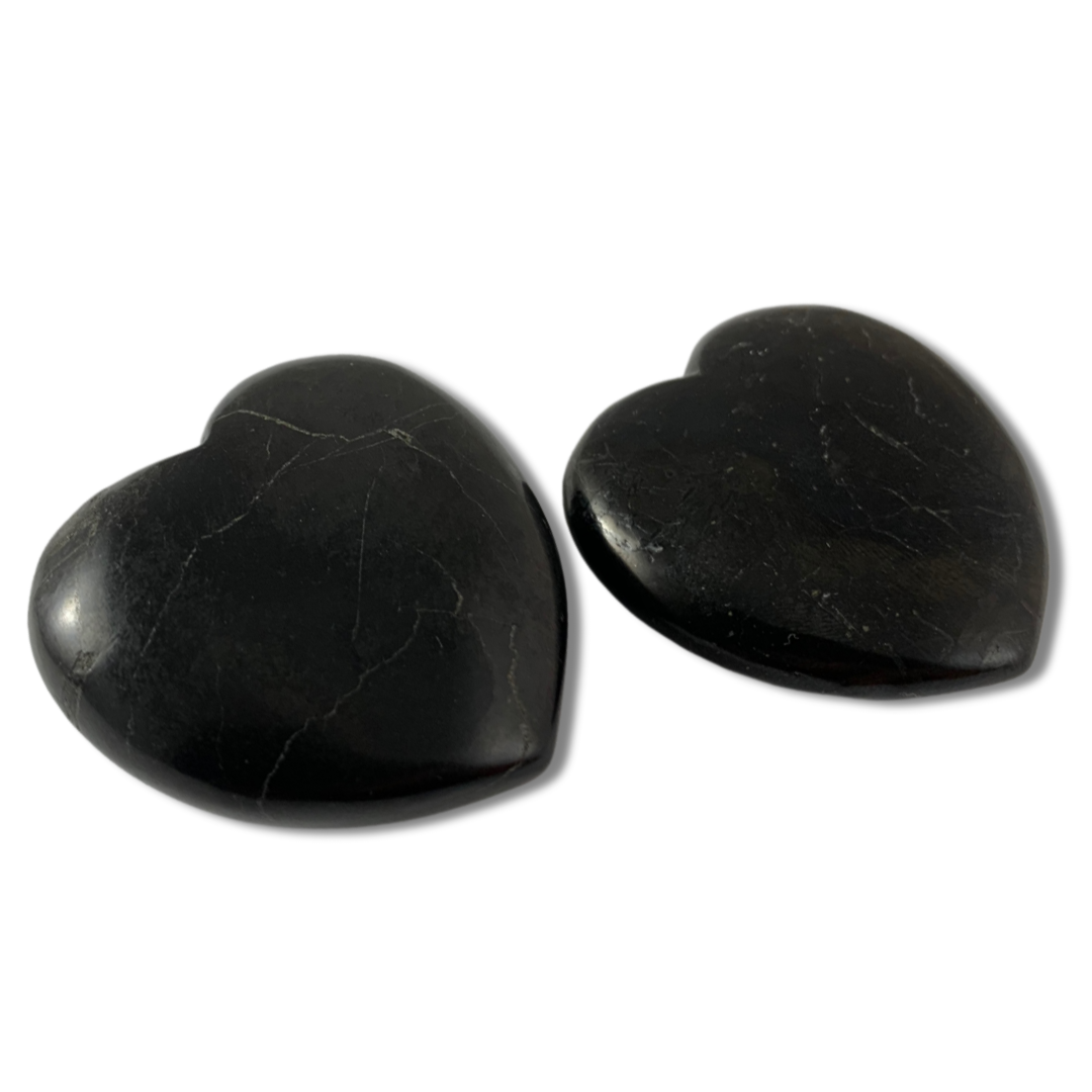 Shungite Hearts