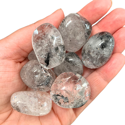 Tibetan Quartz Tumbled Stones