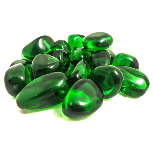 Obsidian, Green Tumbled Stones