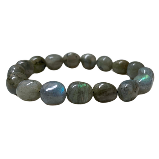 Labradorite Tumbled Stone Bracelet