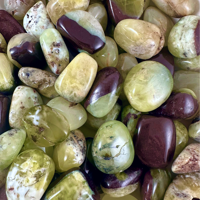 Prehnite, Australian Tumbled Stones