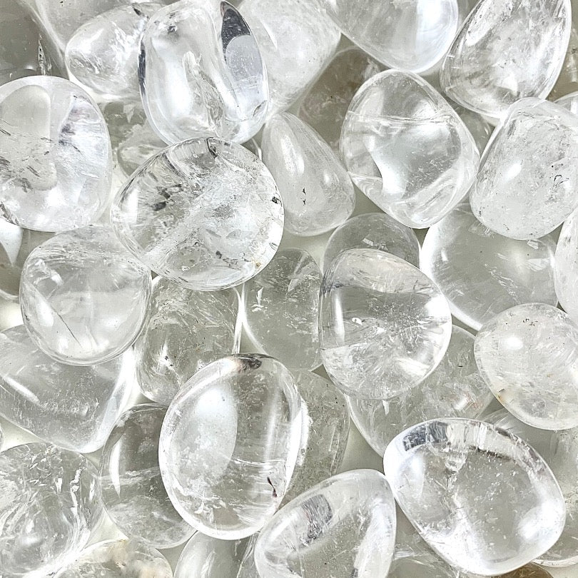 Quartz, Clear Tumbled Stones