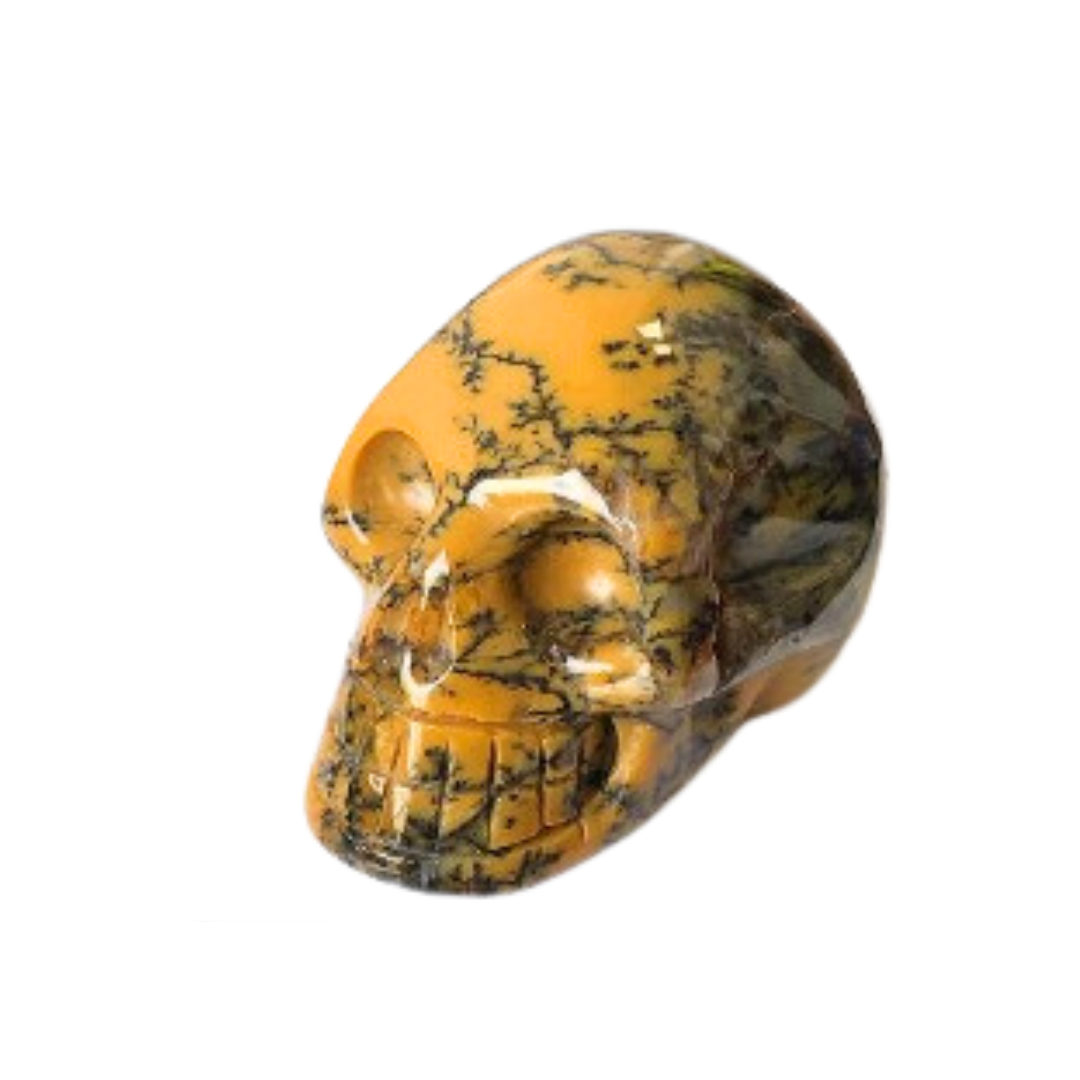 Dendritic Agate Skull