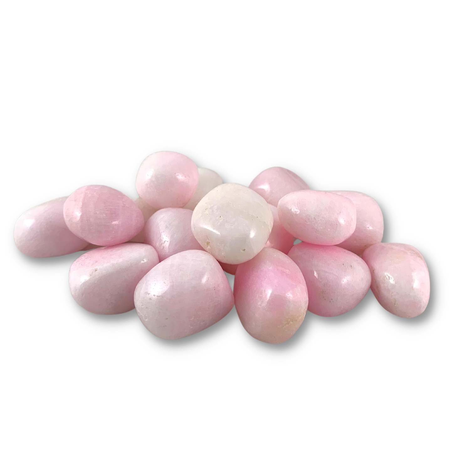 Aragonite, Pink Tumbled Stones