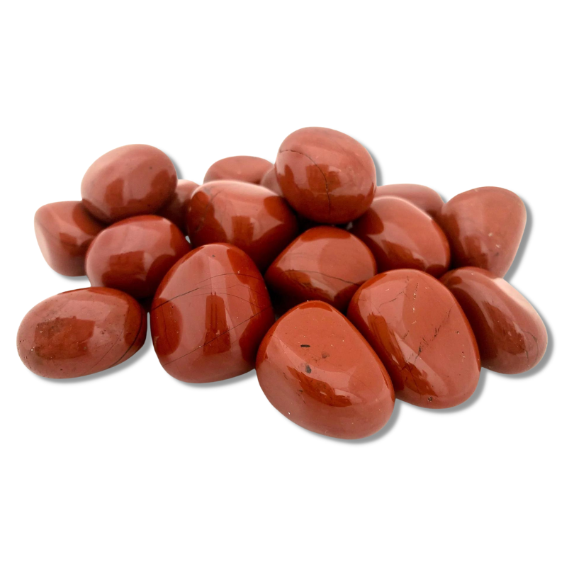 Jasper, Red Tumbled Stones