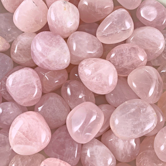 Quartz, Rose Tumbled Stones