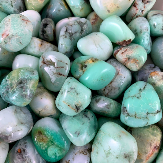 Chrysoprase Tumbled Stones