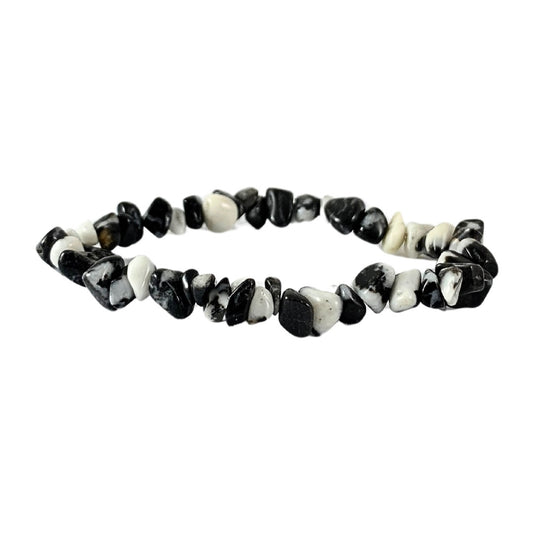 Zebra Marble Chip Bracelet